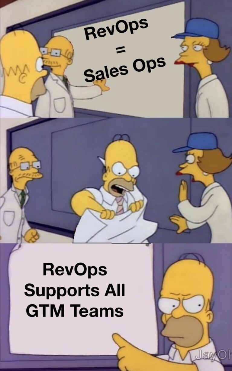 RevOps vs. Sales Ops